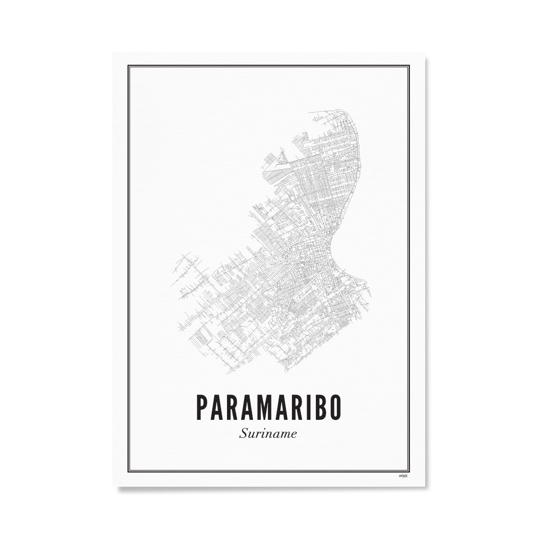 Affiches de Paramaribo - Ville | WIJCK.