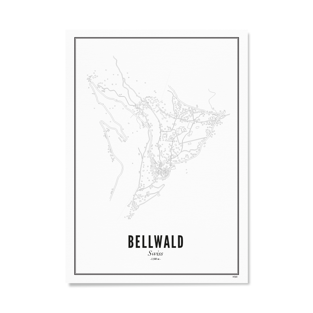 Affiches de Bellwald - Stad | WIJCK.