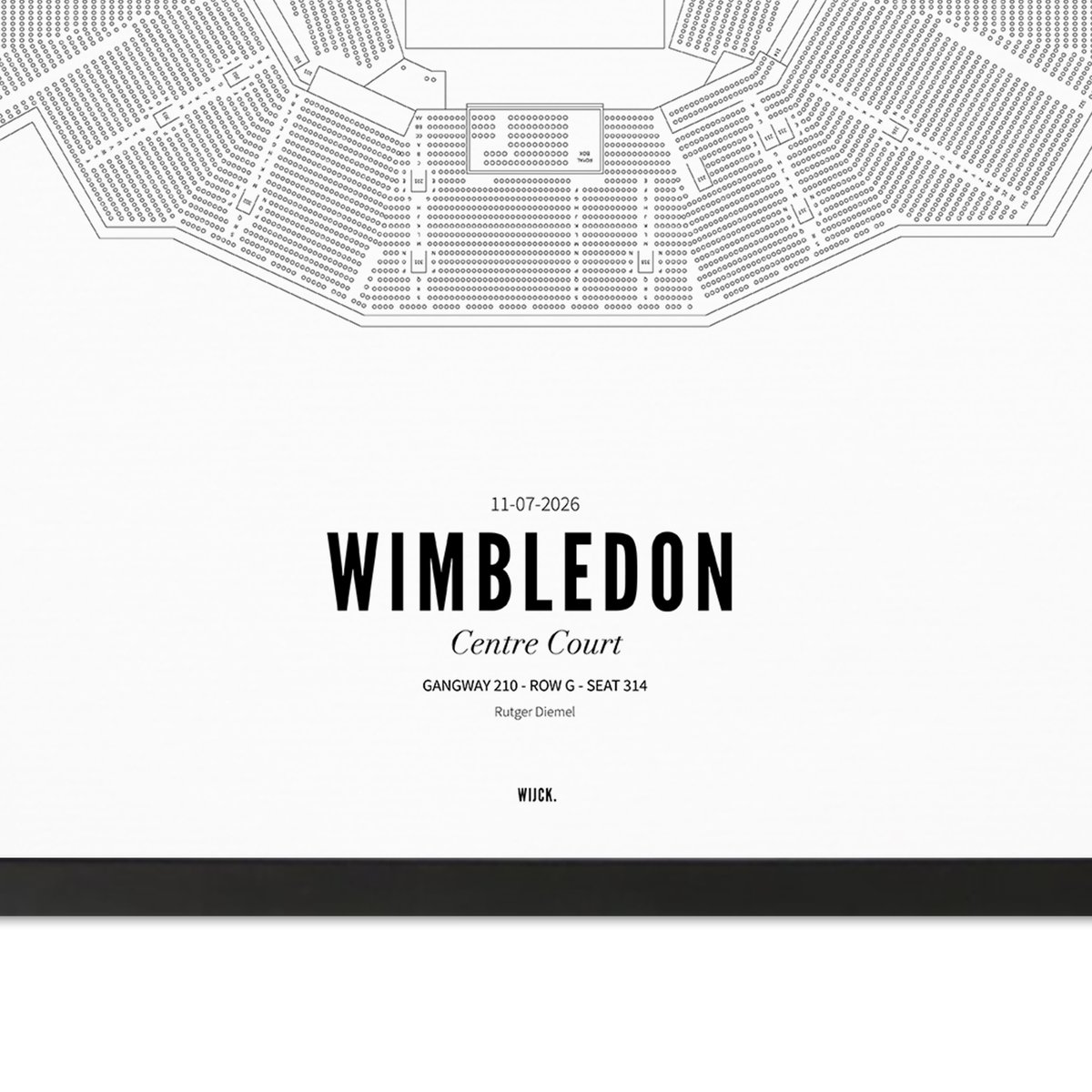 Poster van Wimbledon - Centre Court | WIJCK. 