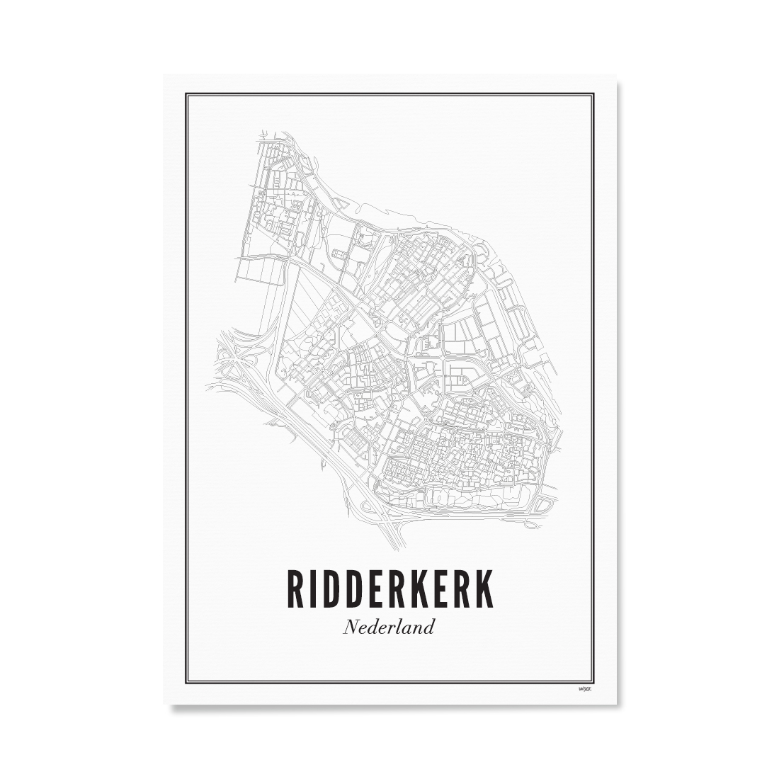 Affiches de Ridderkerk - Ville | WIJCK.