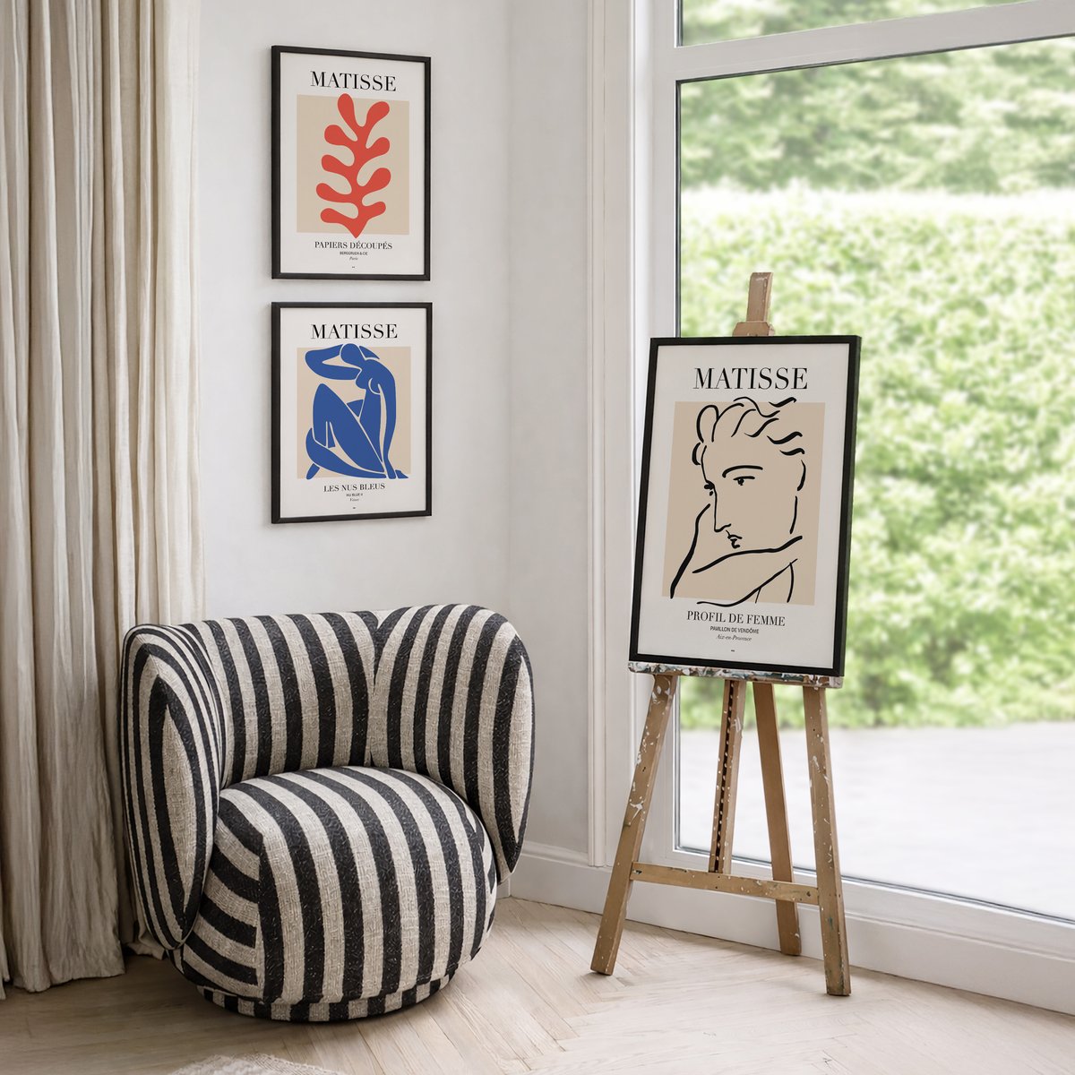 Matisse Papiers Découpés Poster | Art Print