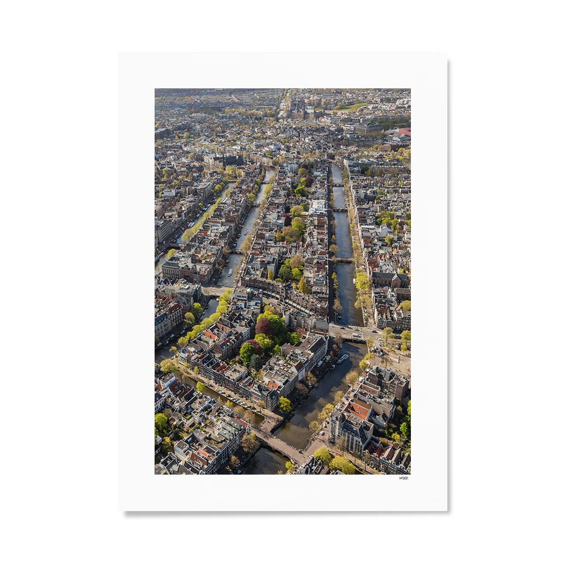 Poster of Canals of Amsterdam | WIJCK.