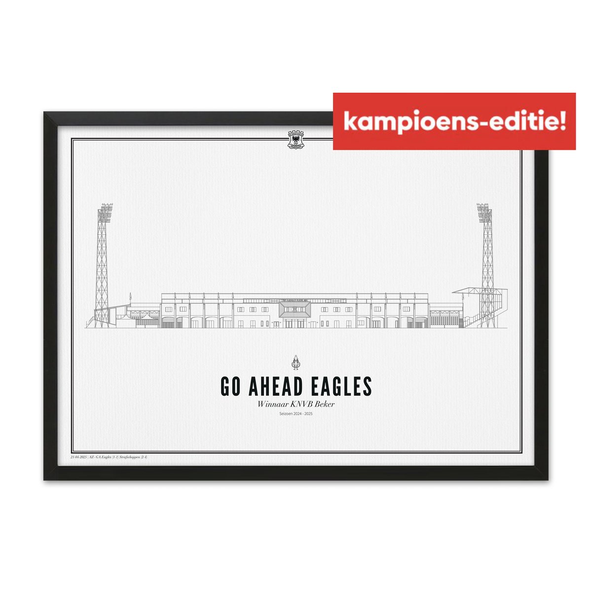 Go Ahead Eagles Pokalsieger 2024-2025 | WIJCK.