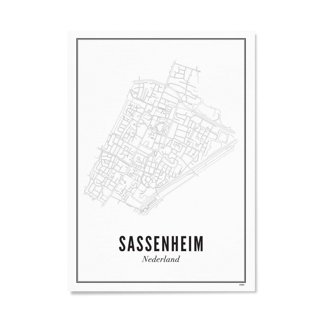 Affiches de Sassenheim - Ville | WIJCK.