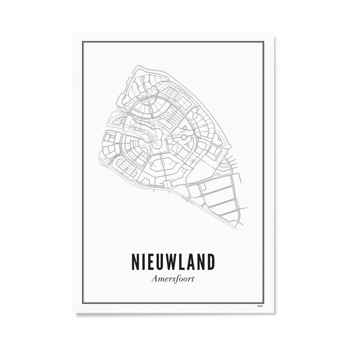 Affiches de Amersfoort - Nieuwland | WIJCK.