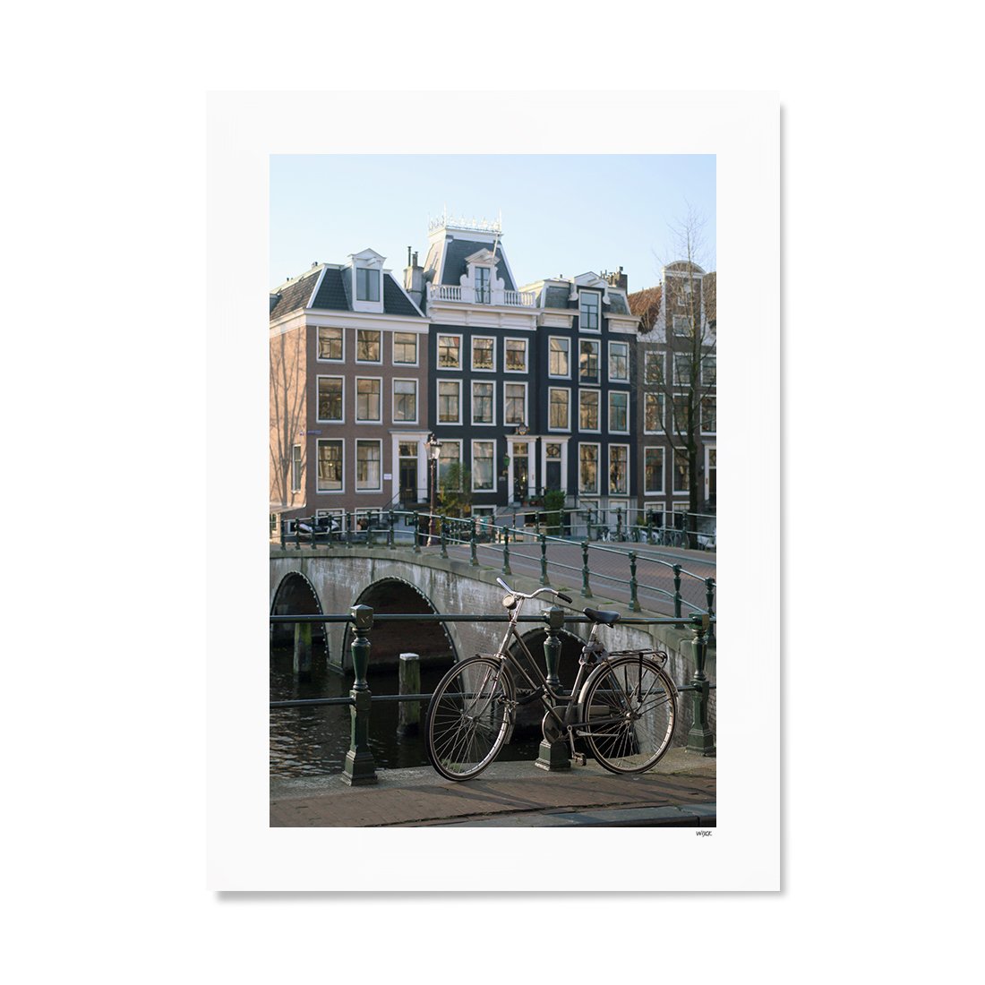 Poster von Amsterdam Fahrrad | WIJCK.