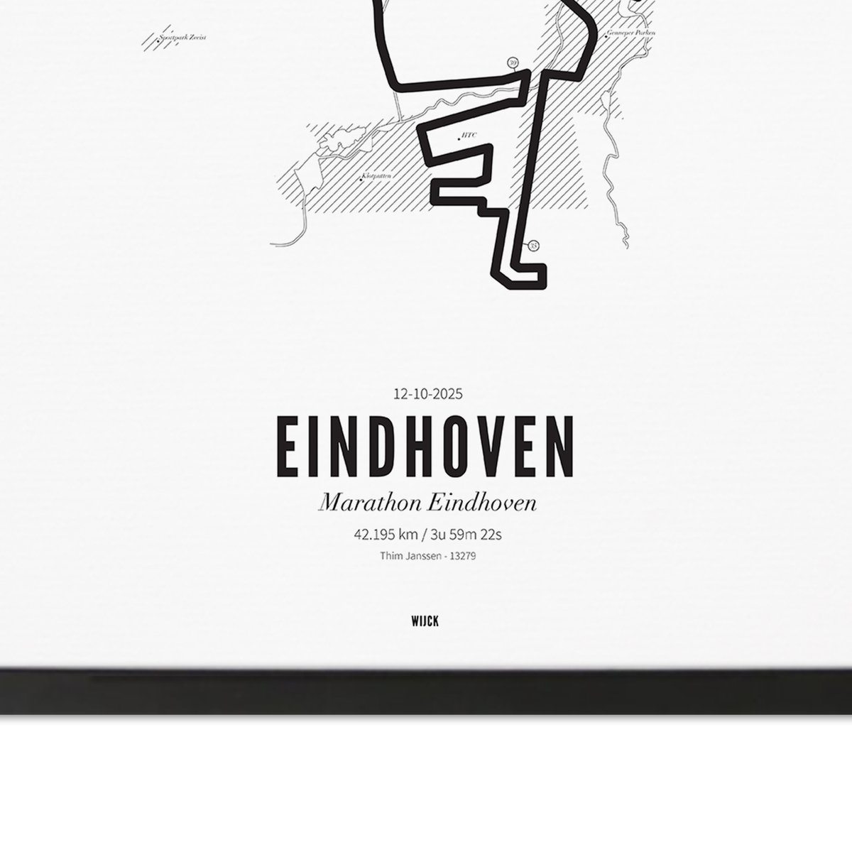 Poster van Marathon Eindhoven 2025 | WIJCK. 
