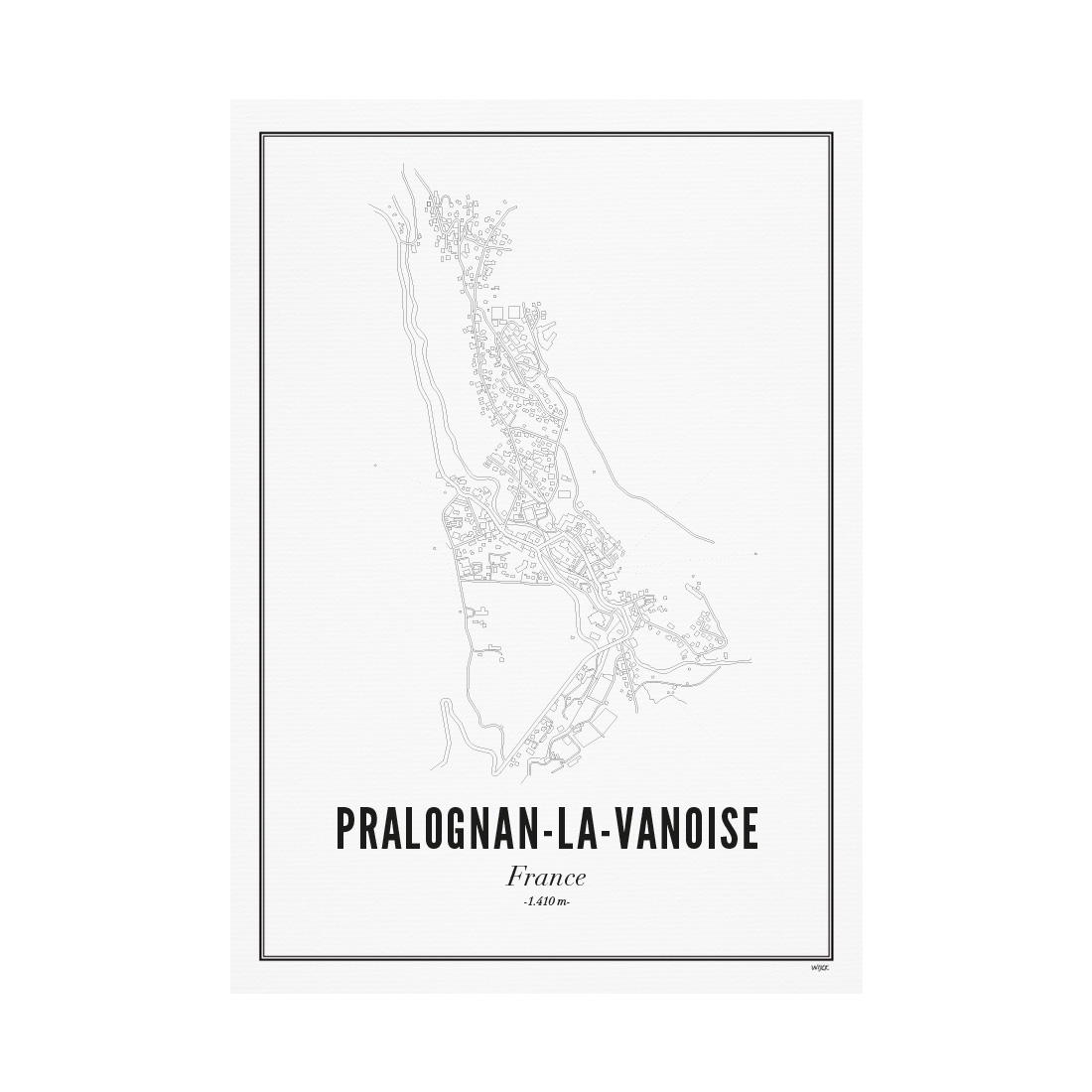 Affiches de Pralognan-la-Vanoise - Ski | WIJCK.