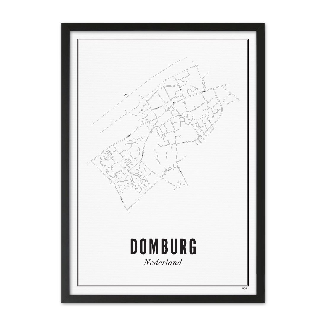 Poster of Domburg - Centre | WIJCK.