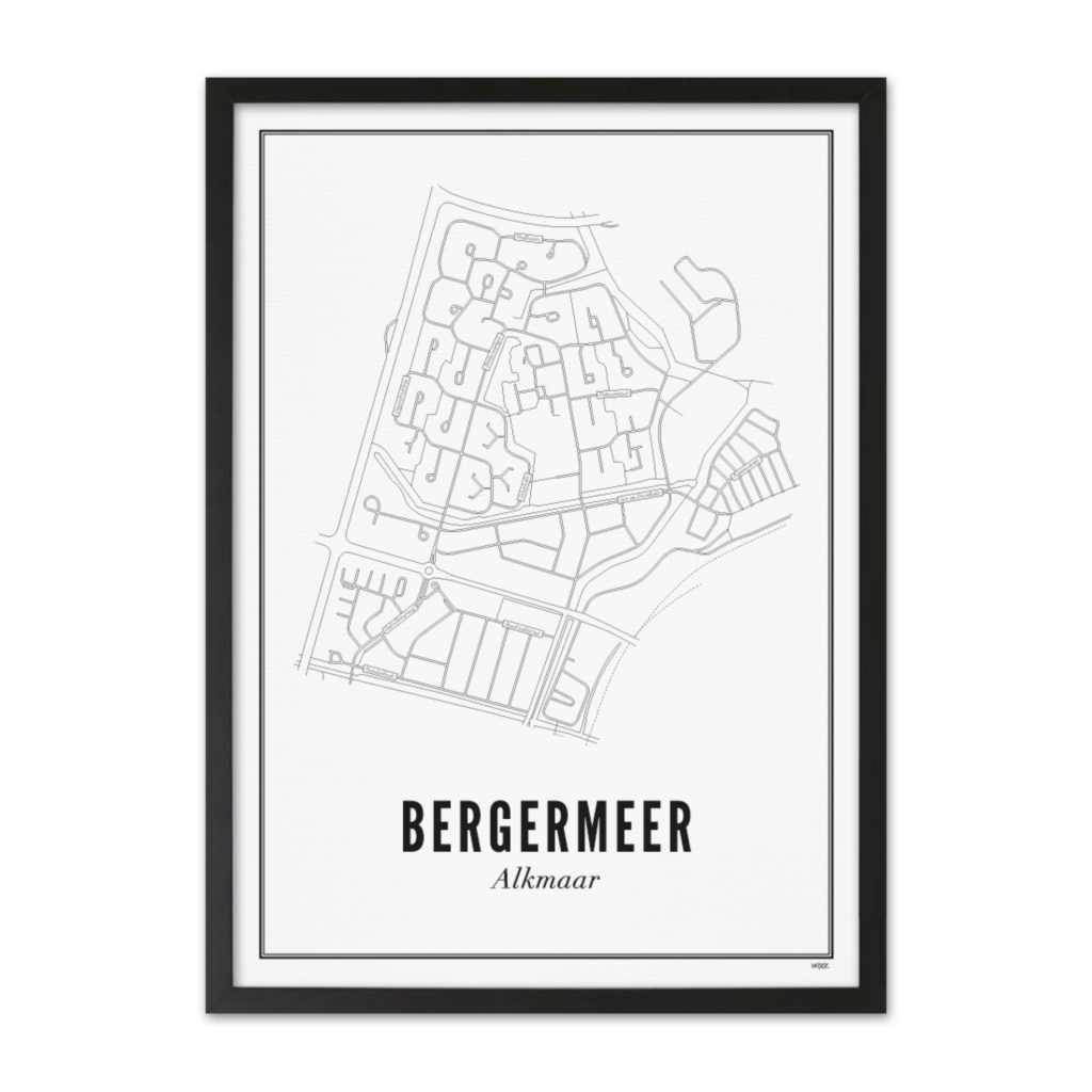 Affiches de Alkmaar - Bergermeer | WIJCK.