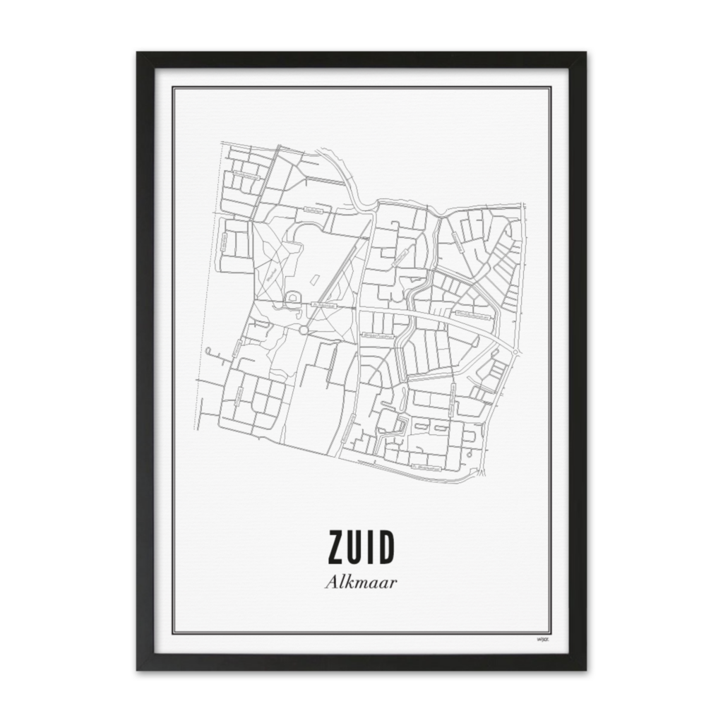 Affiches de Alkmaar - Zuid | WIJCK.