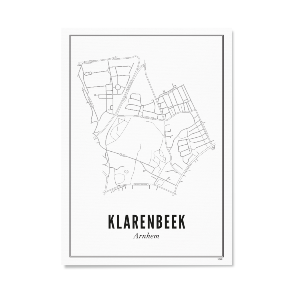 Poster von Arnhem - Klarenbeek | WIJCK.