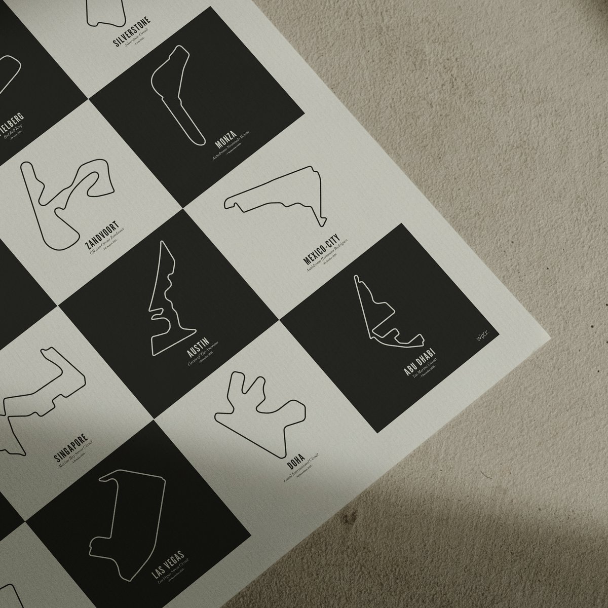 Poster von Circuit Collection | WIJCK.