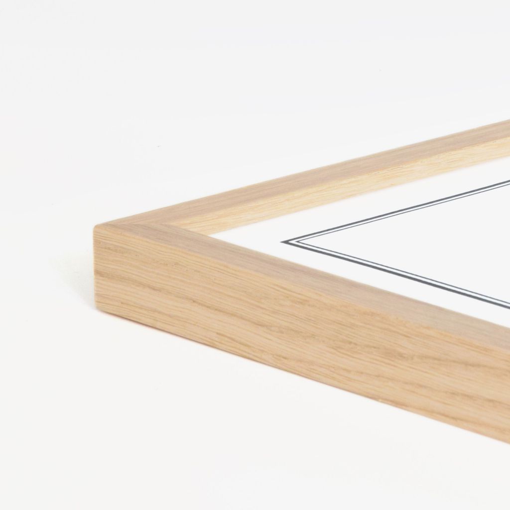 Eiken Houten lijst | WIJCK.
