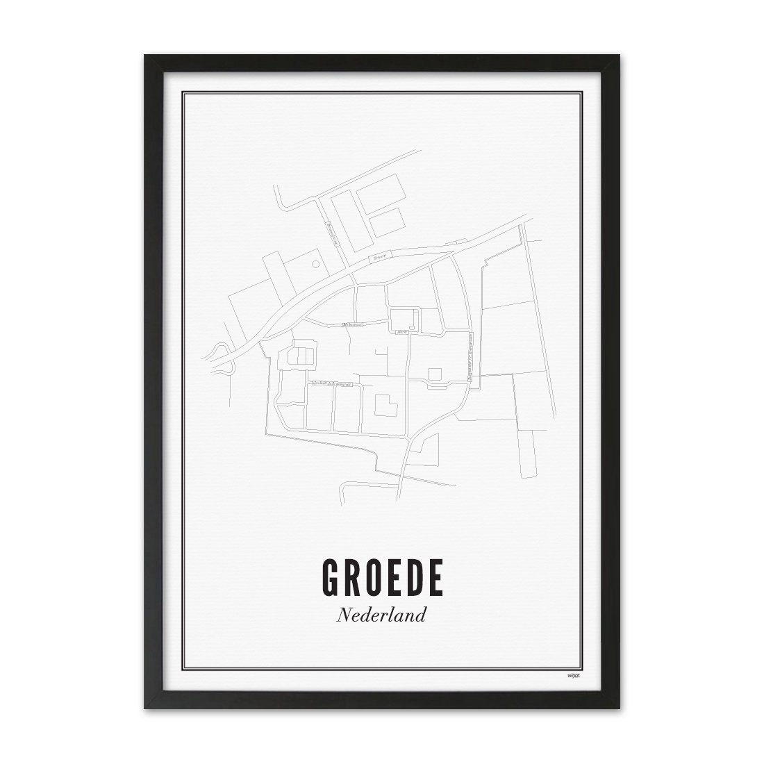 Poster of Groede - City | WIJCK.