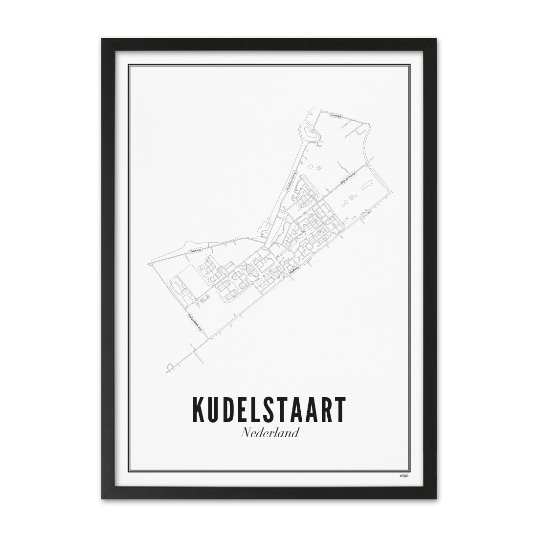 Poster van Kudelstaart | WIJCK. 