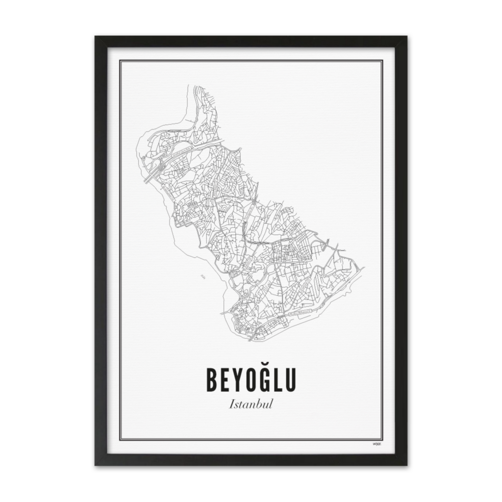 Affiches de Istanbul - Beyoglu | WIJCK.