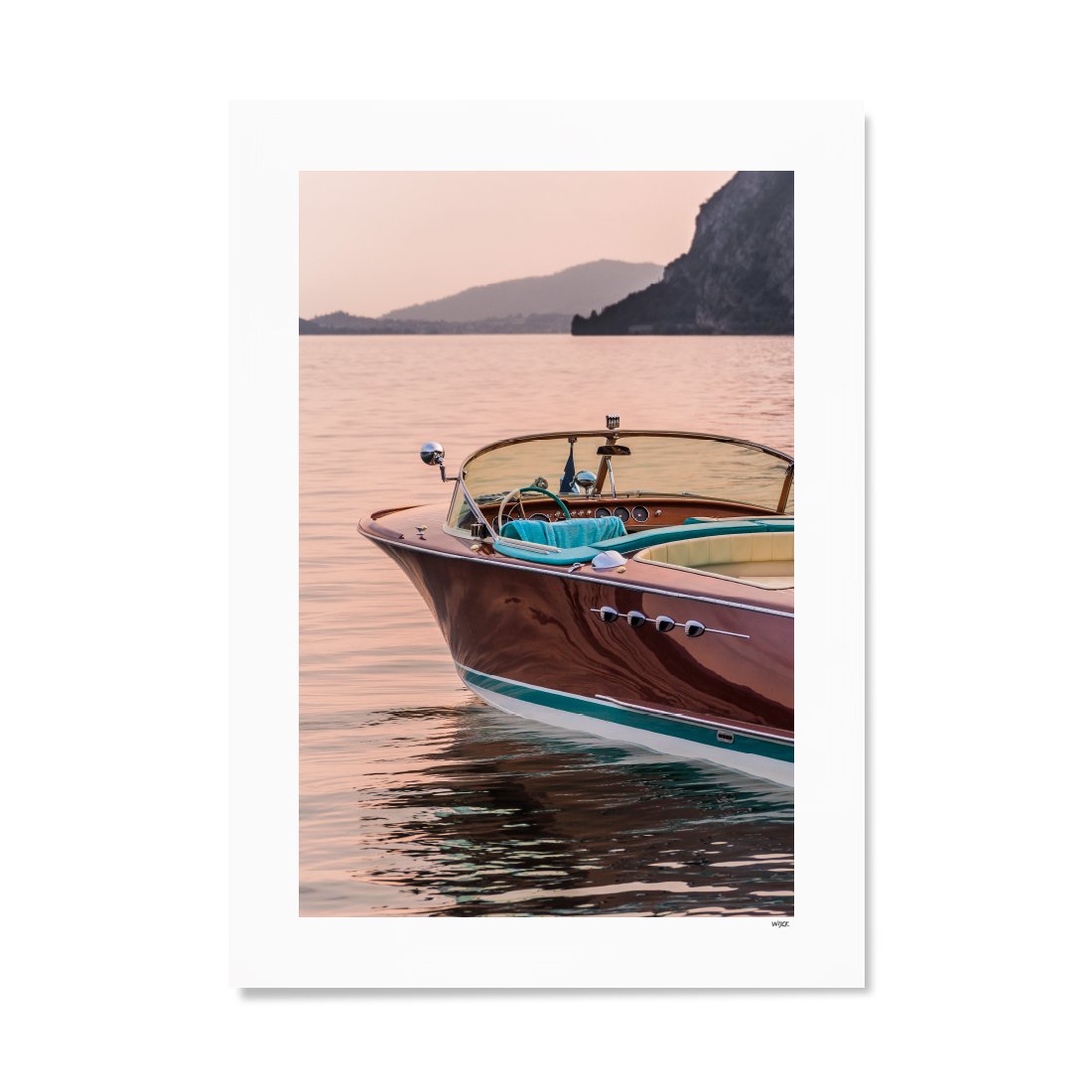 Poster of Riva Boat | WIJCK.