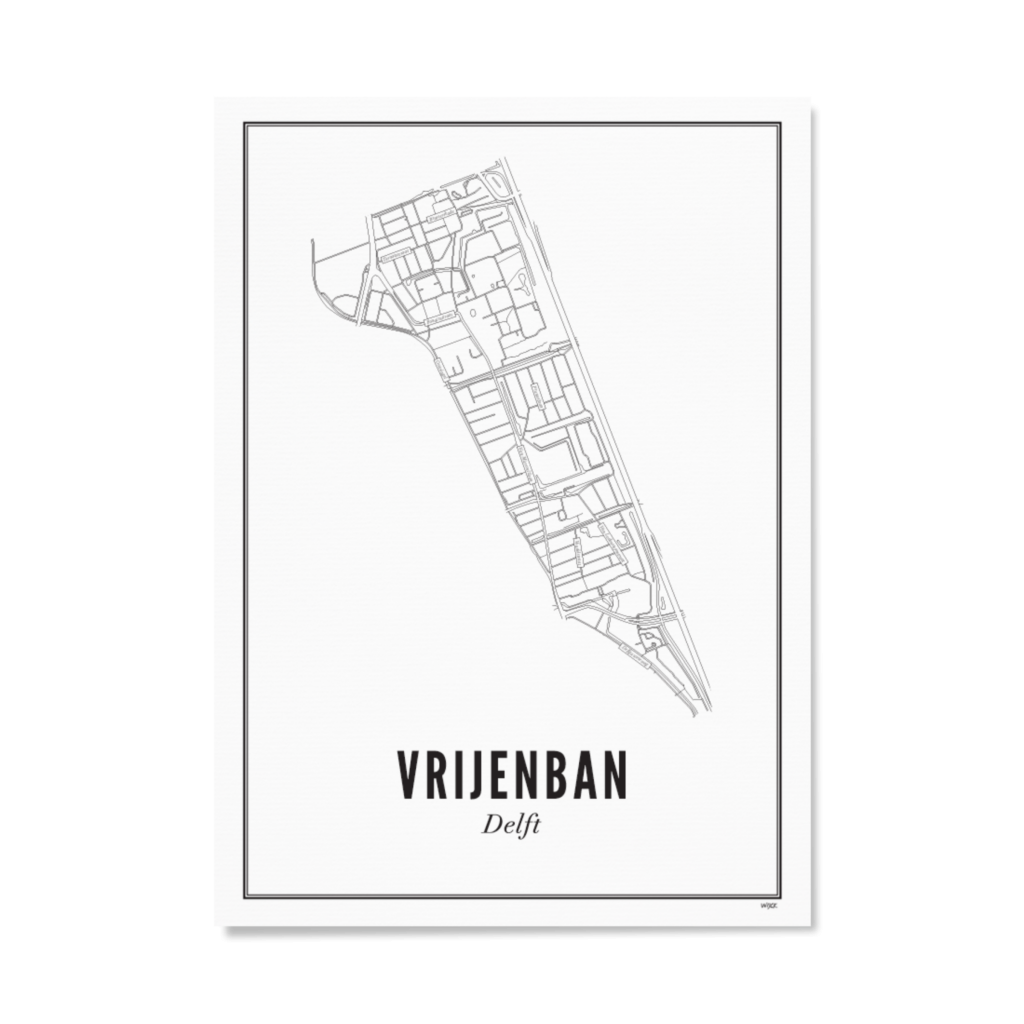 Affiches de Delft - Vrijenban | WIJCK.