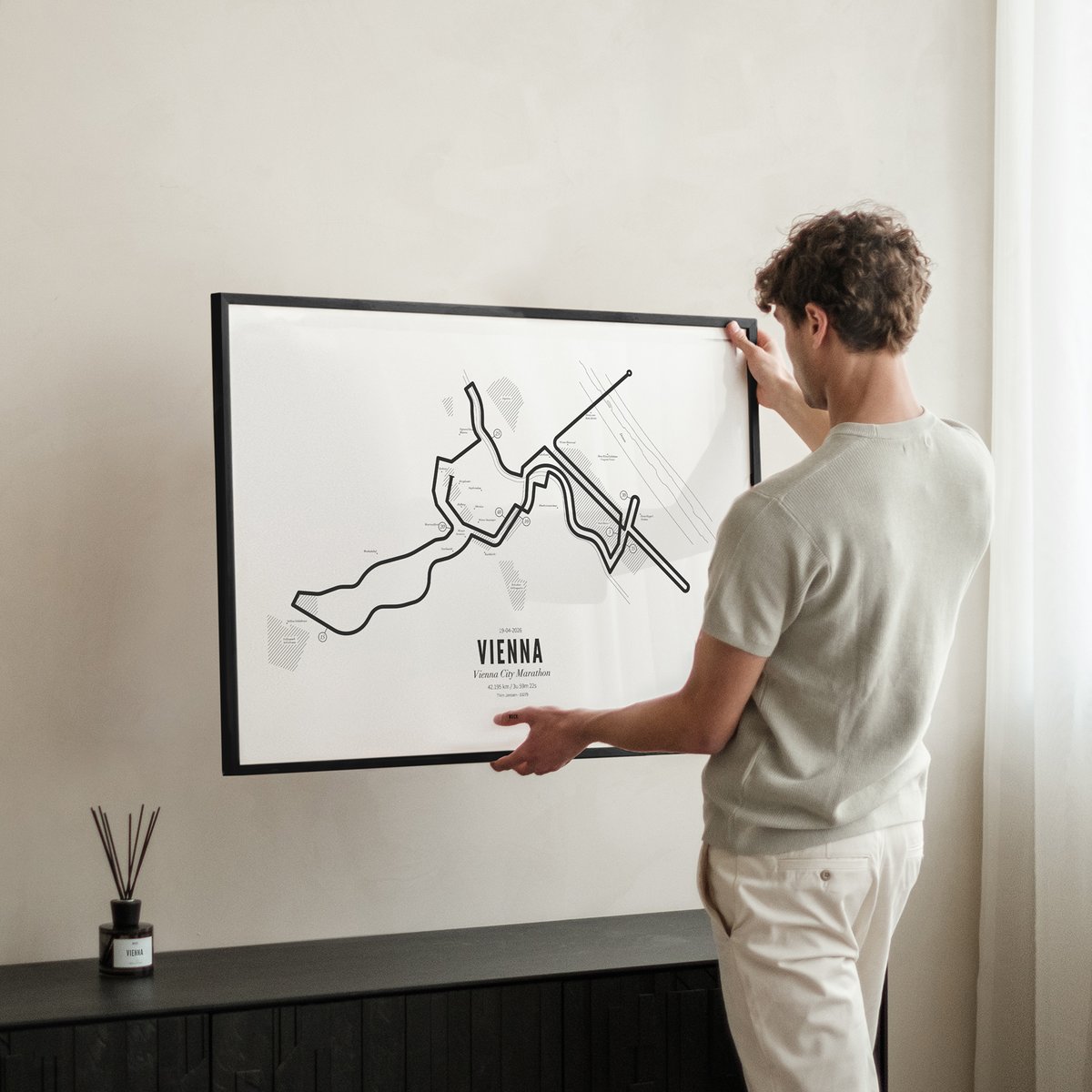 Poster van Marathon Vienna 2026 | WIJCK. 