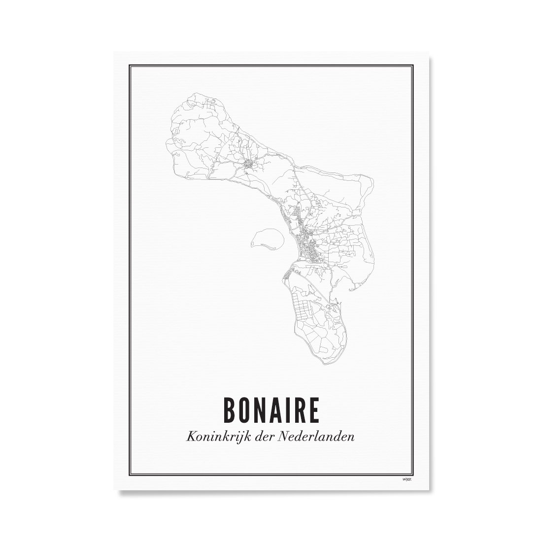 Poster van Bonaire | WIJCK. 