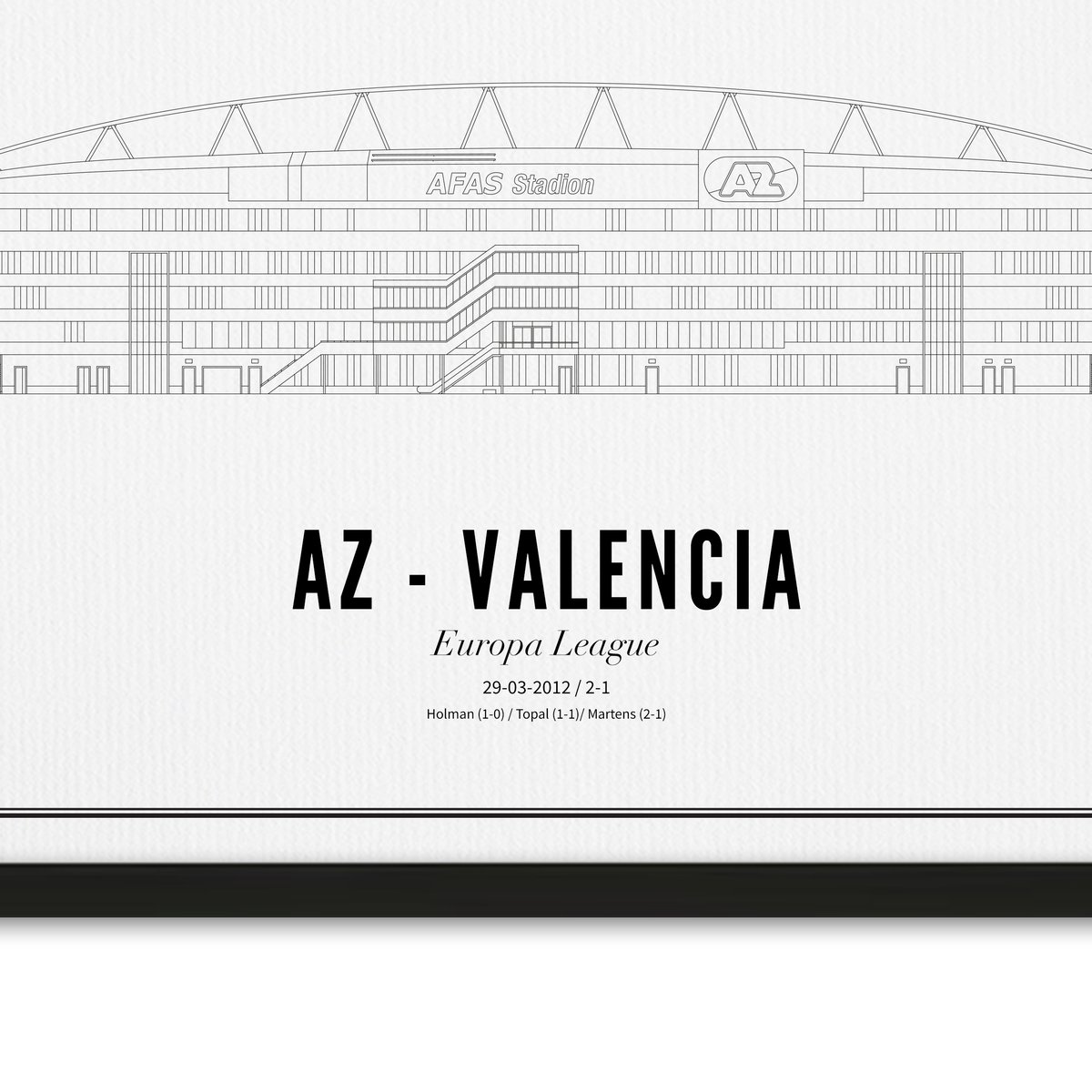 Poster von AFAS Stadion | WIJCK.