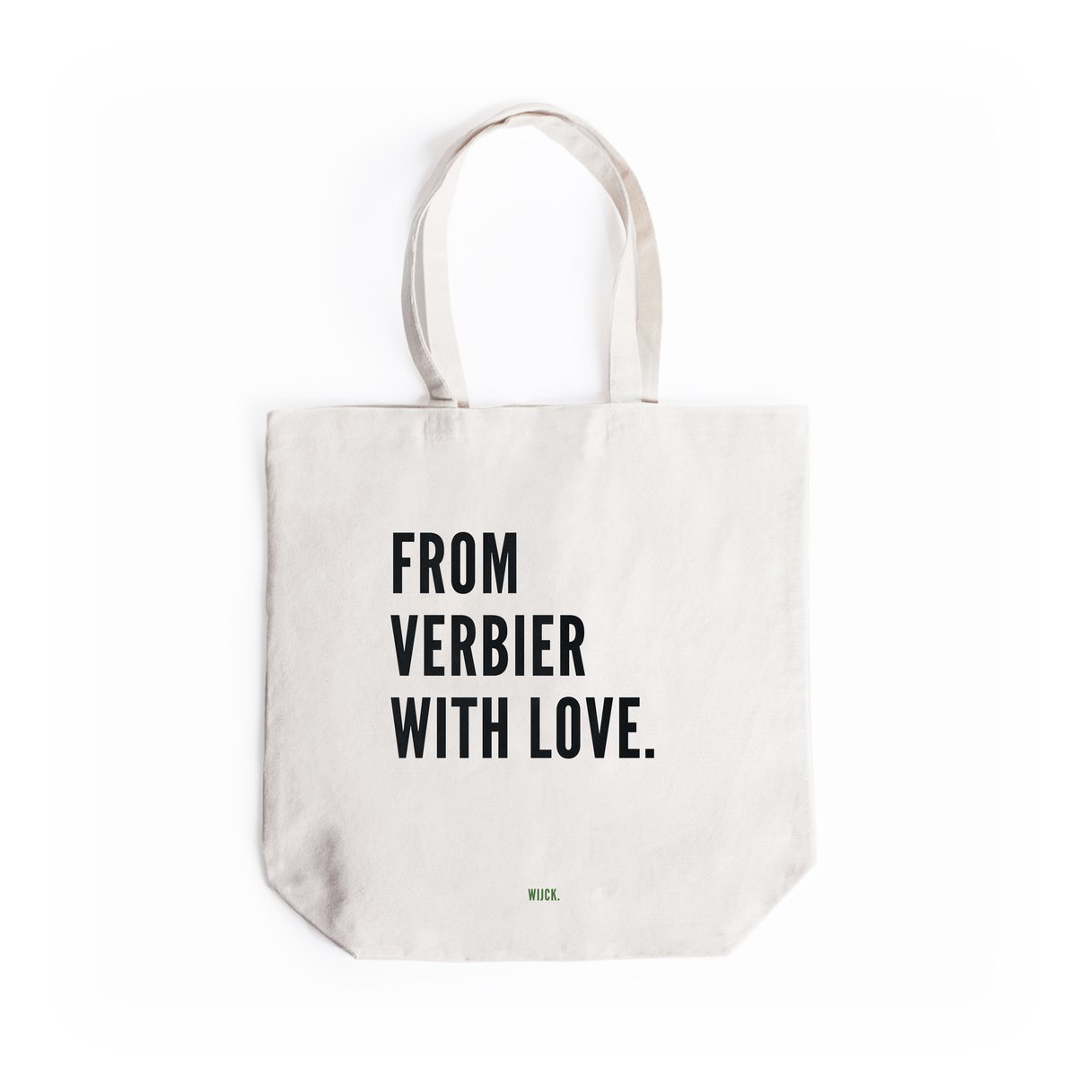 Totebag van Verbier | WIJCK.