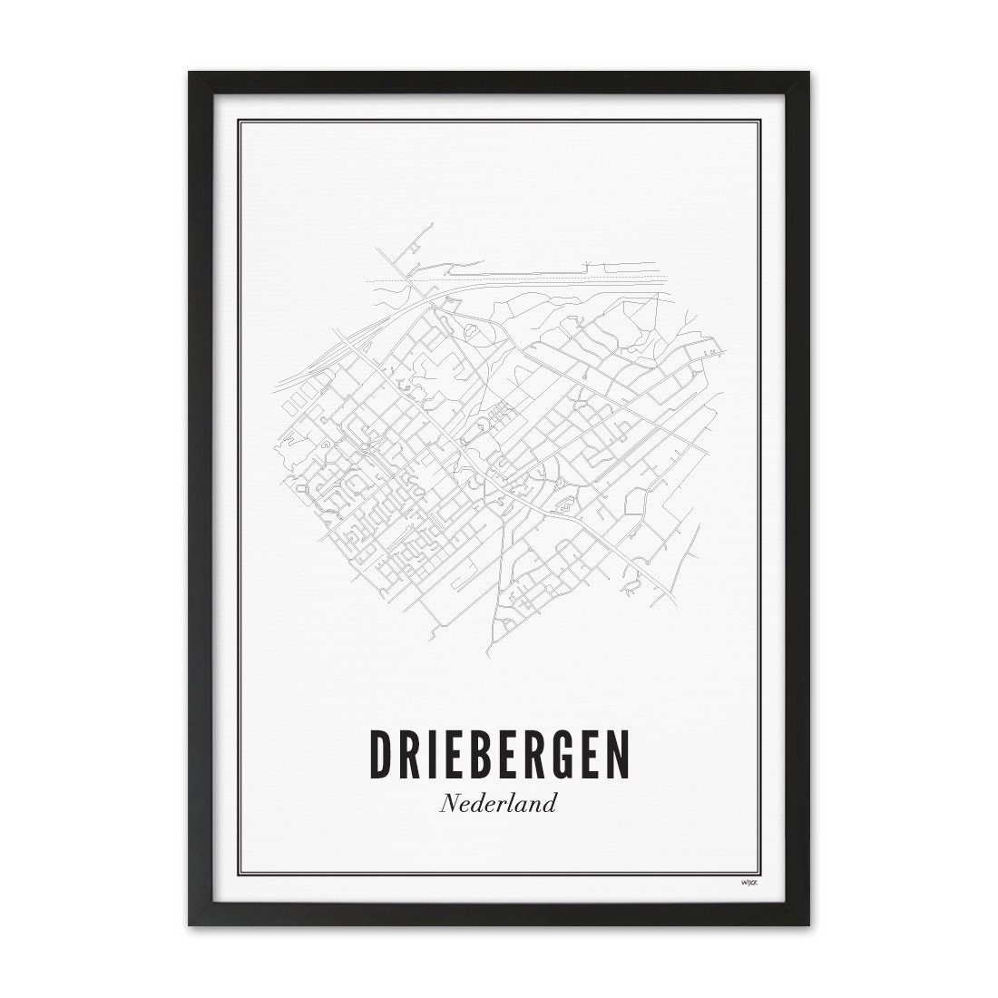 Poster von Driebergen - City | WIJCK.