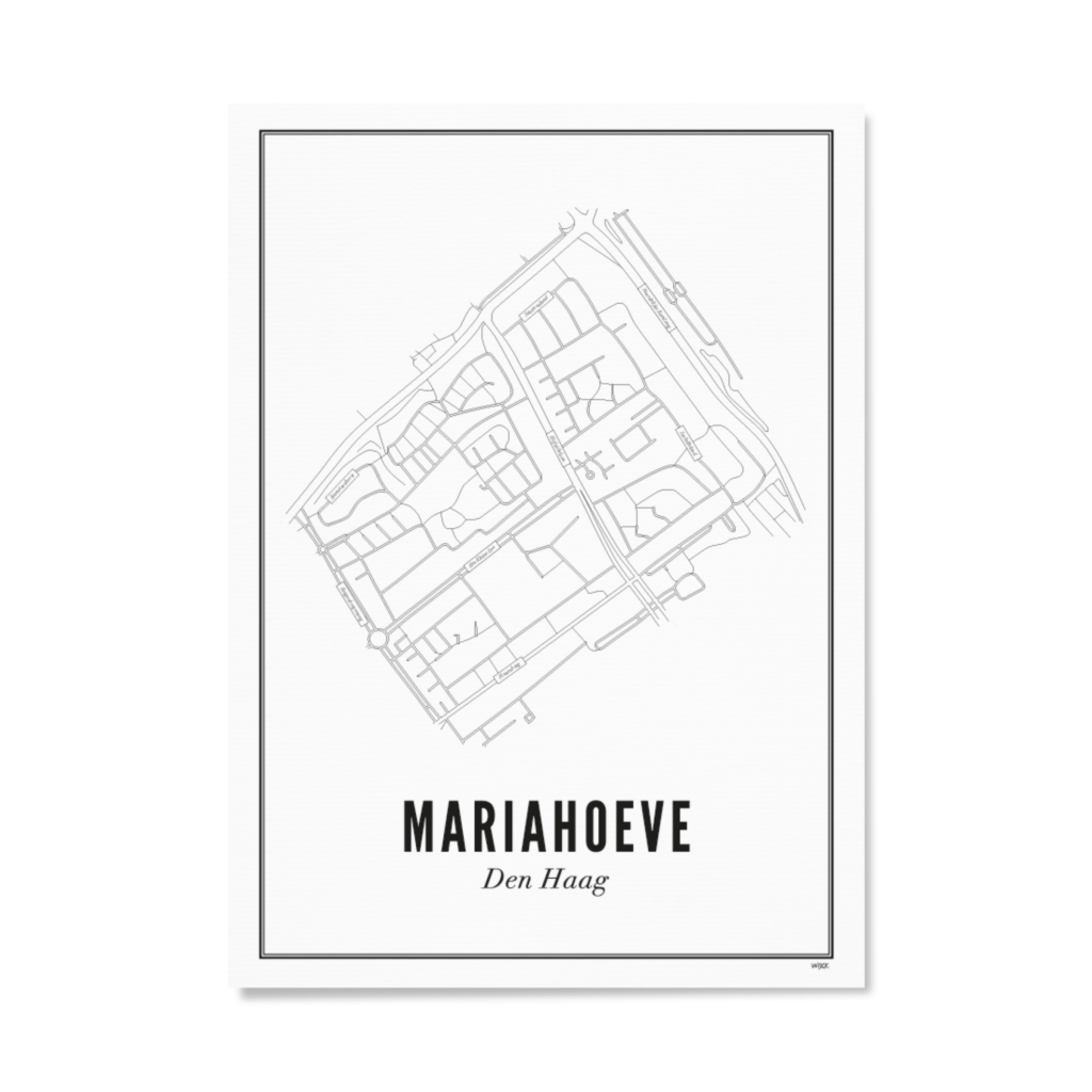 Affiches de Den Haag - Mariahoeve | WIJCK.