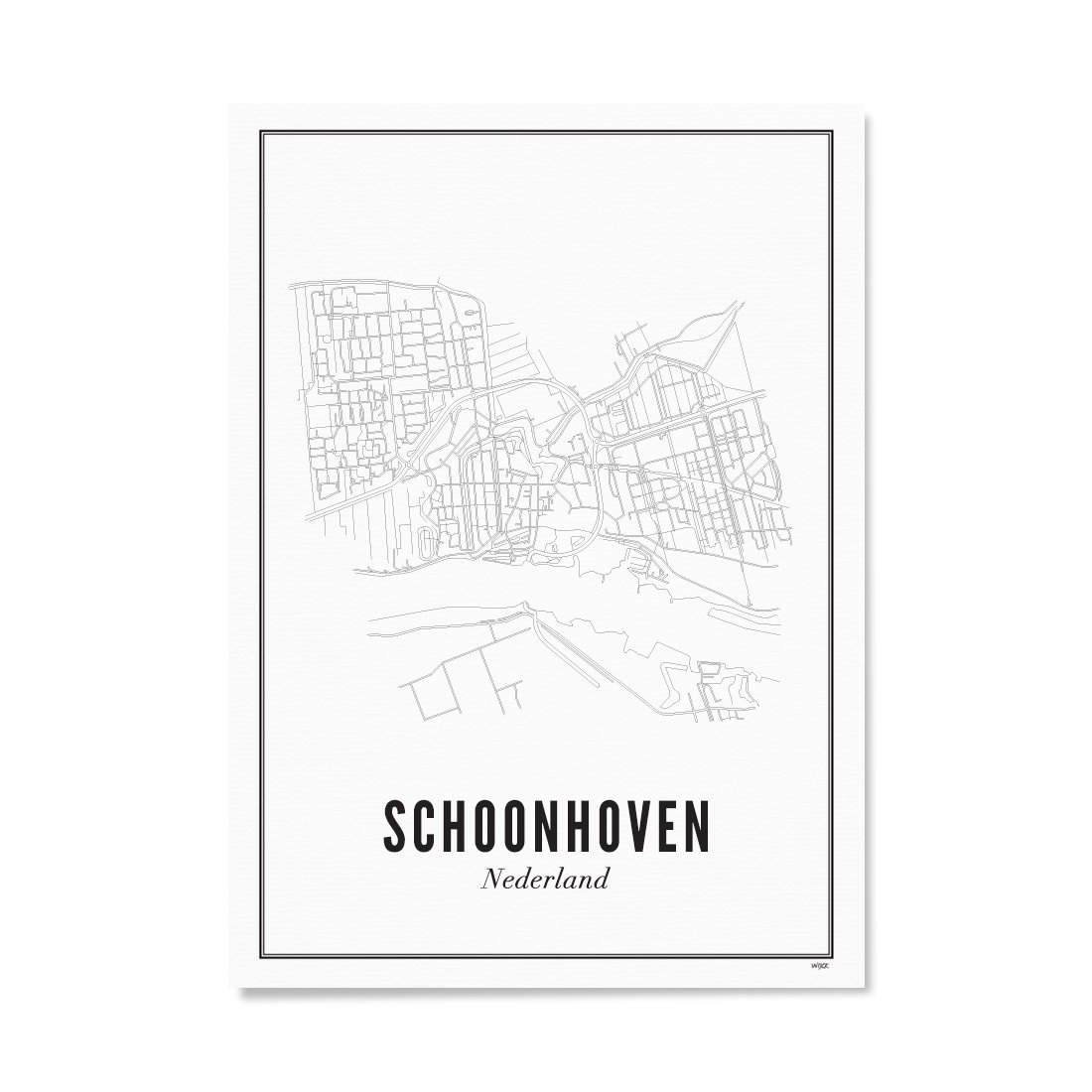 Affiches de Schoonhoven - Ville | WIJCK.