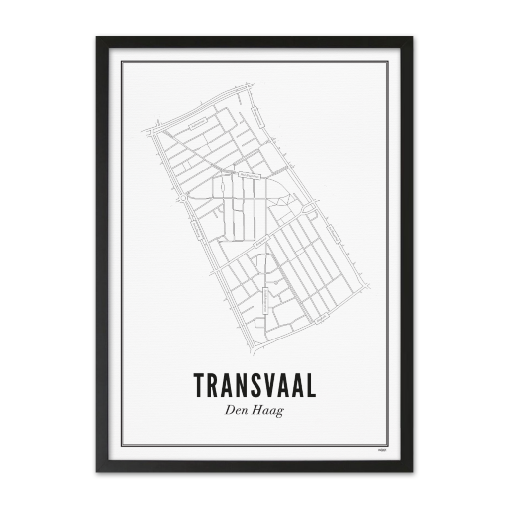 Poster von Den Haag - Transvaal | WIJCK.