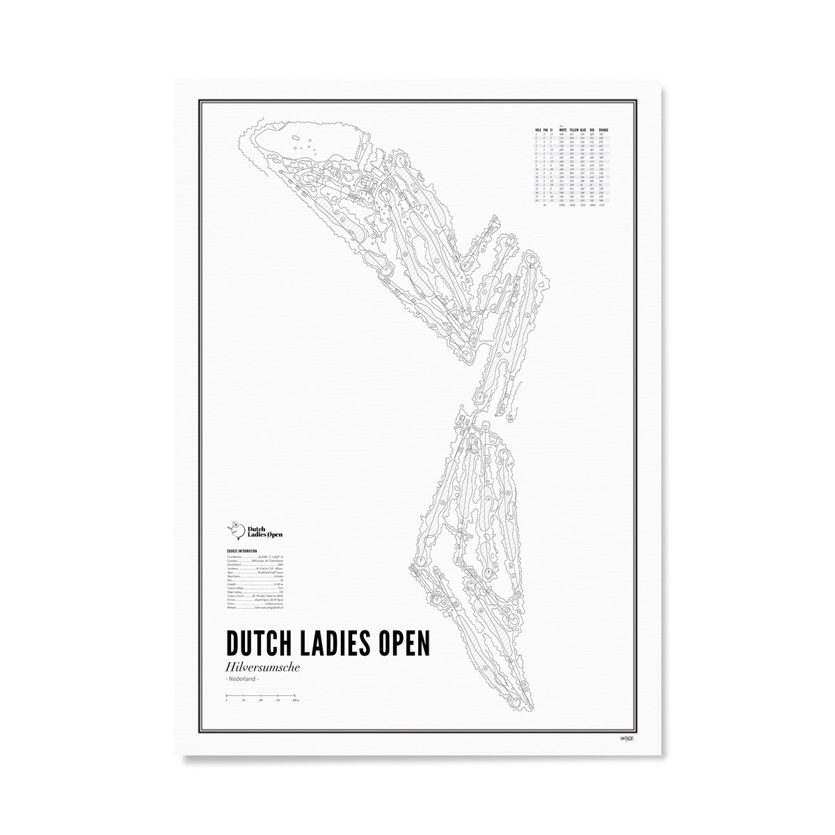 Affiches de Dutch Ladies Open 2024 | WIJCK.