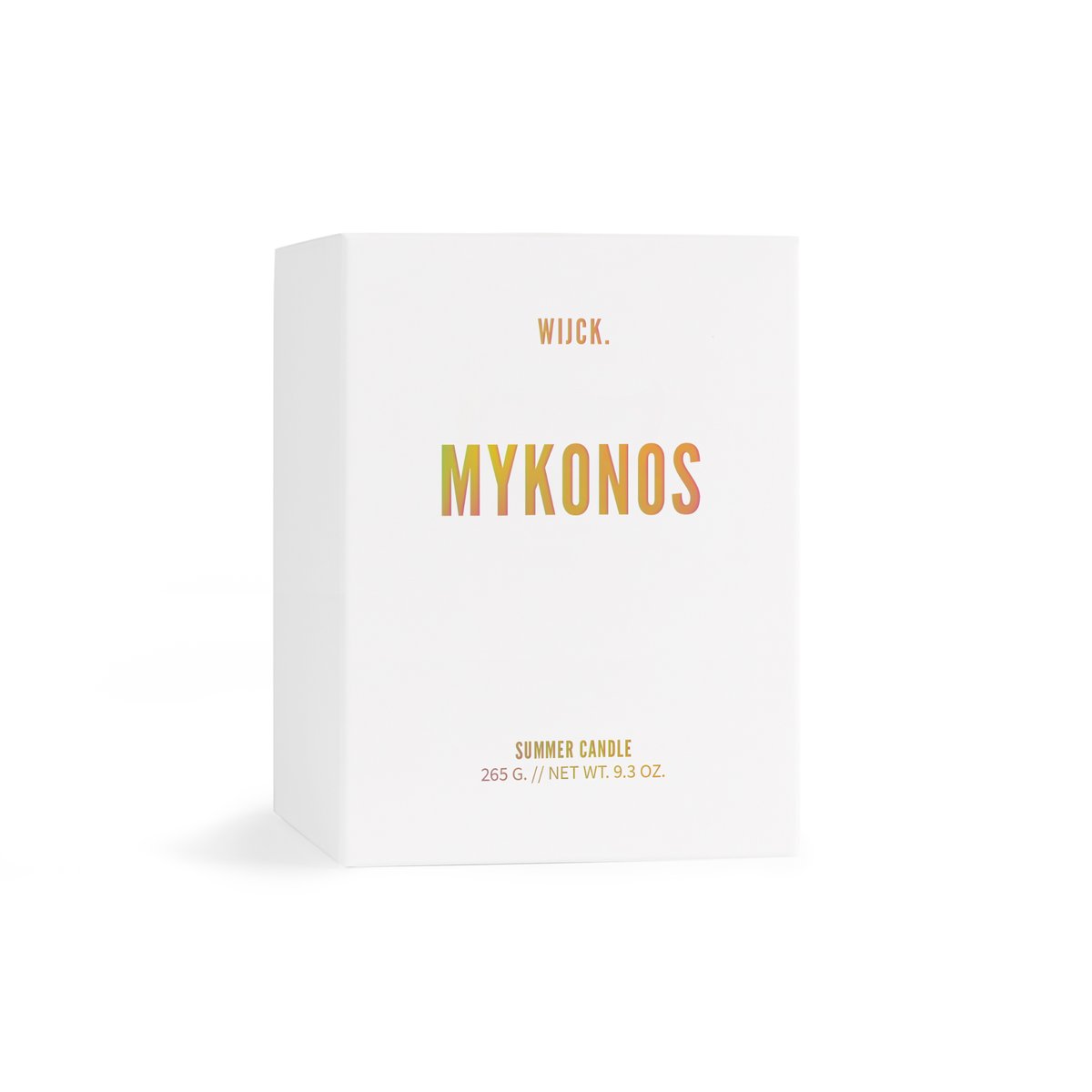 Bougie parfumée de Mykonos | WIJCK.