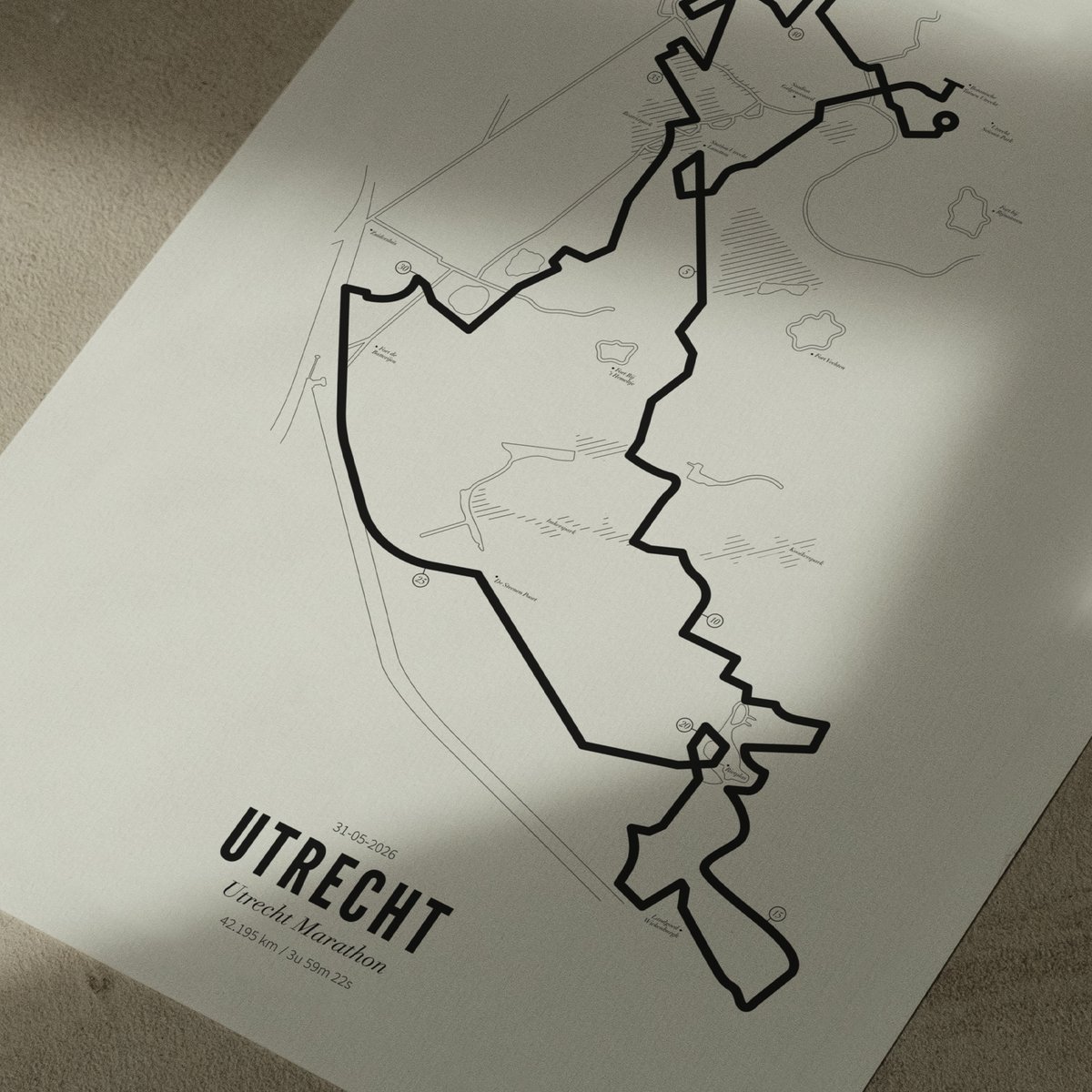 Affiches de Marathon Utrecht 2026 | WIJCK.