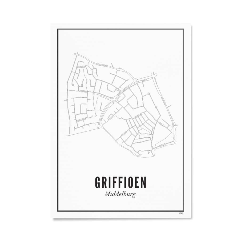 Poster von Middelburg - Griffioen | WIJCK.
