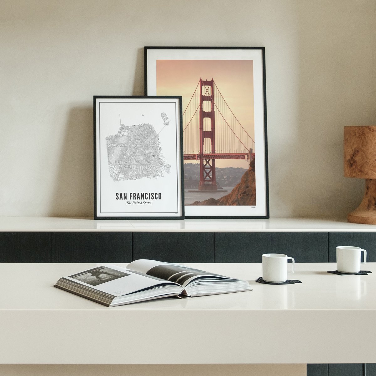 Affiches de Golden Gate Bridge | WIJCK.