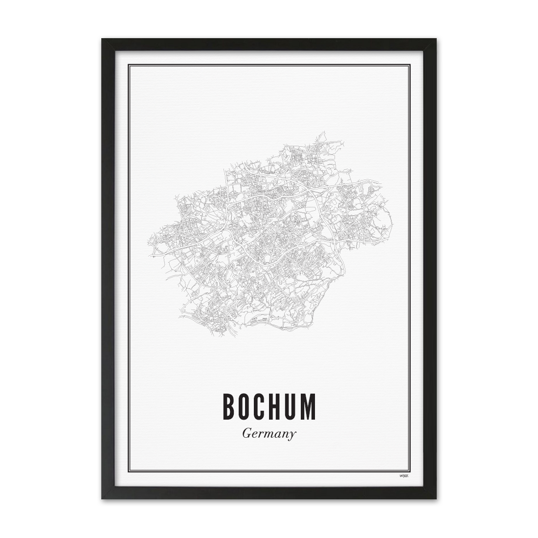 Poster of Bochum - City | WIJCK.