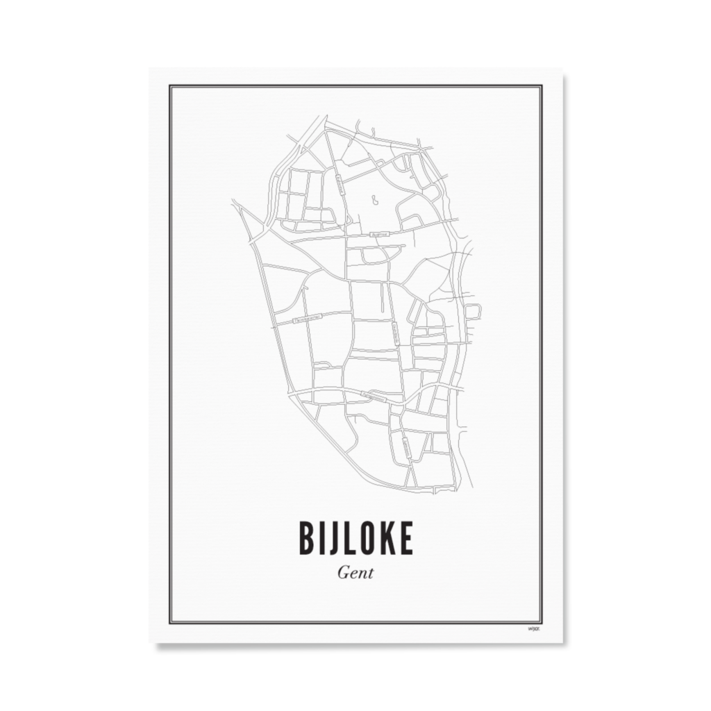 Poster of Ghent - Bijloke | WIJCK.