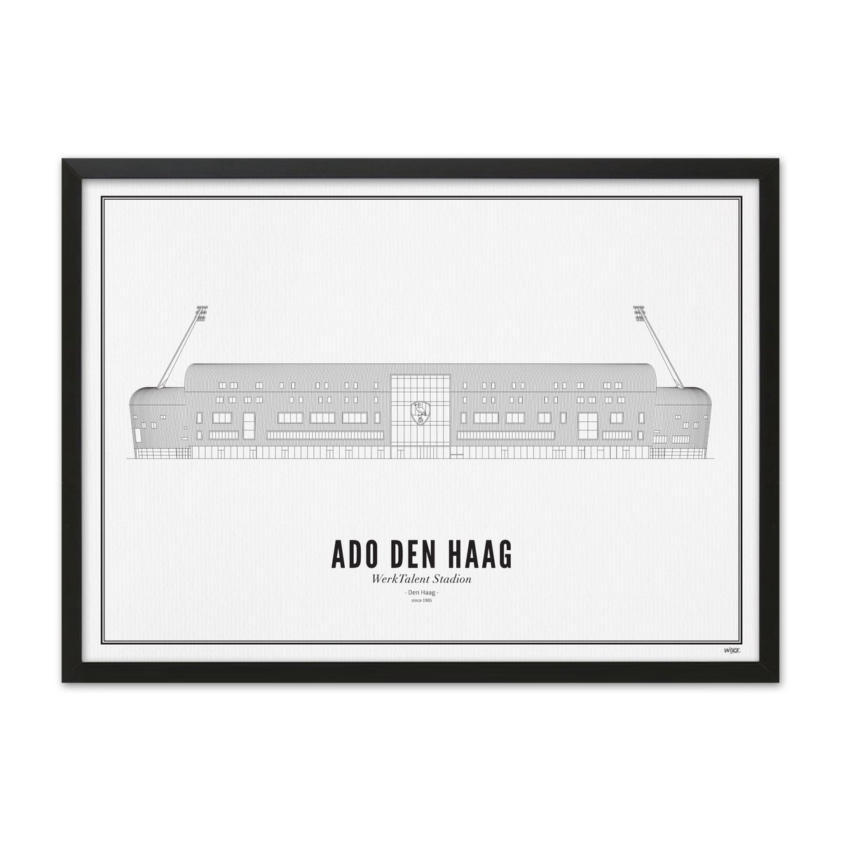 Poster van WerkTalent Stadion | WIJCK. 