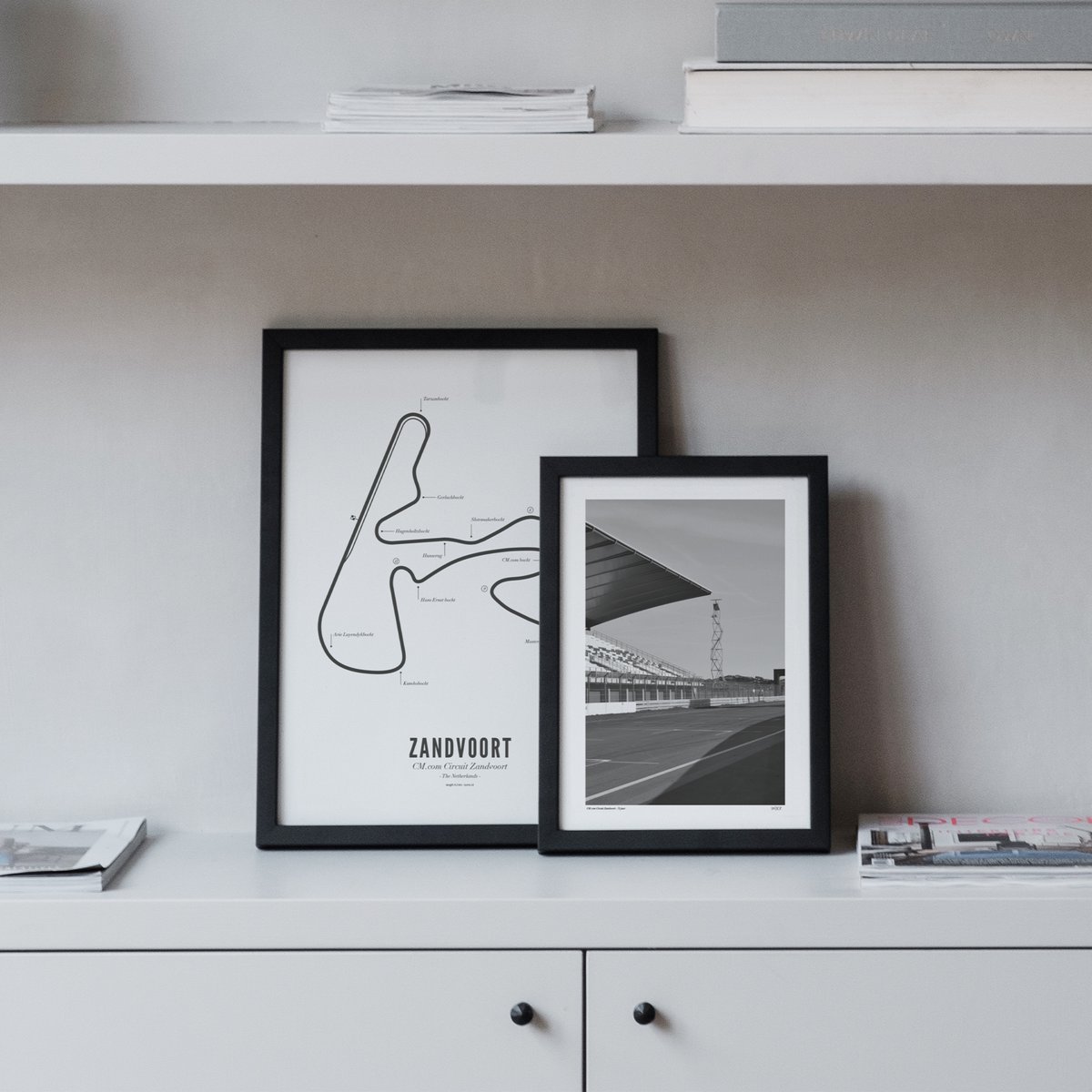 Poster von Circuit Zandvoort No.4 | WIJCK.