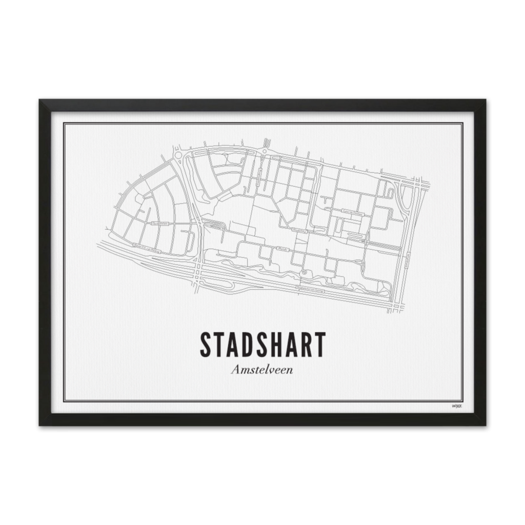 Affiches de Amstelveen - Stadshart | WIJCK.