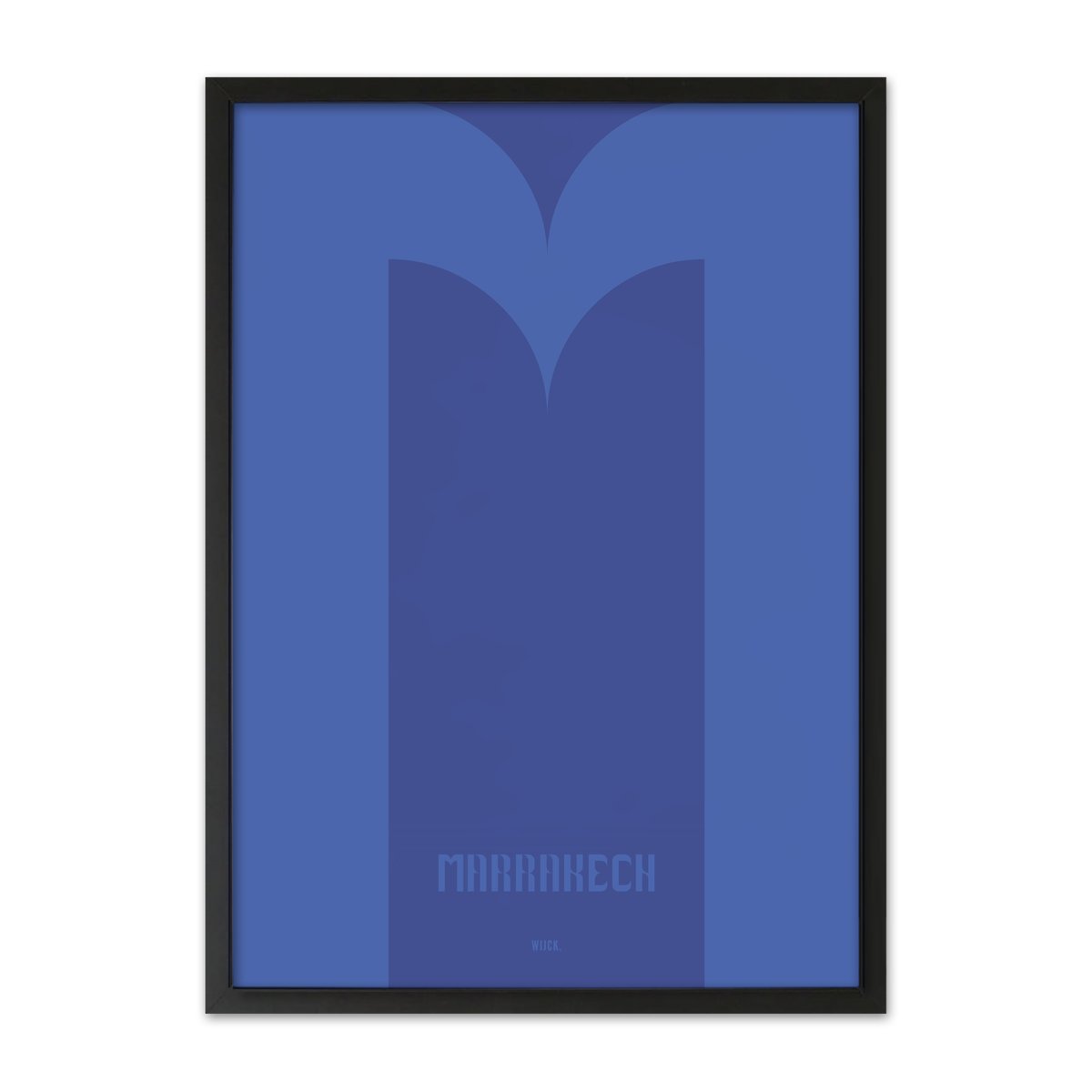 Poster von M von Marrakech | WIJCK.