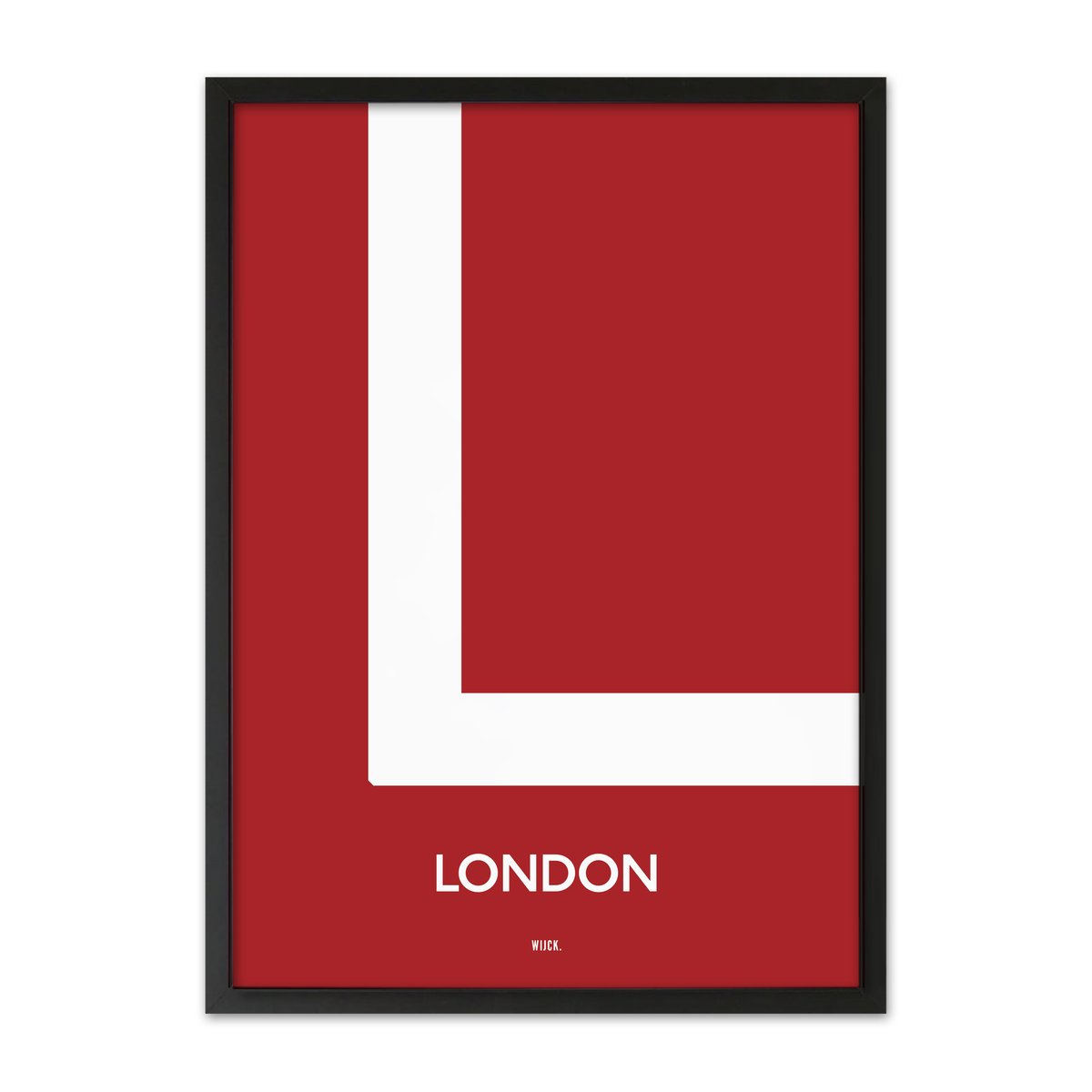 Poster von L von London | WIJCK.