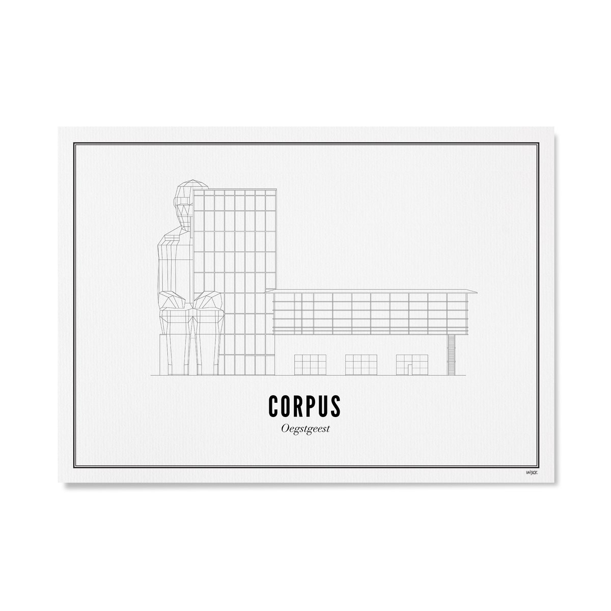 Poster van Corpus | WIJCK. 