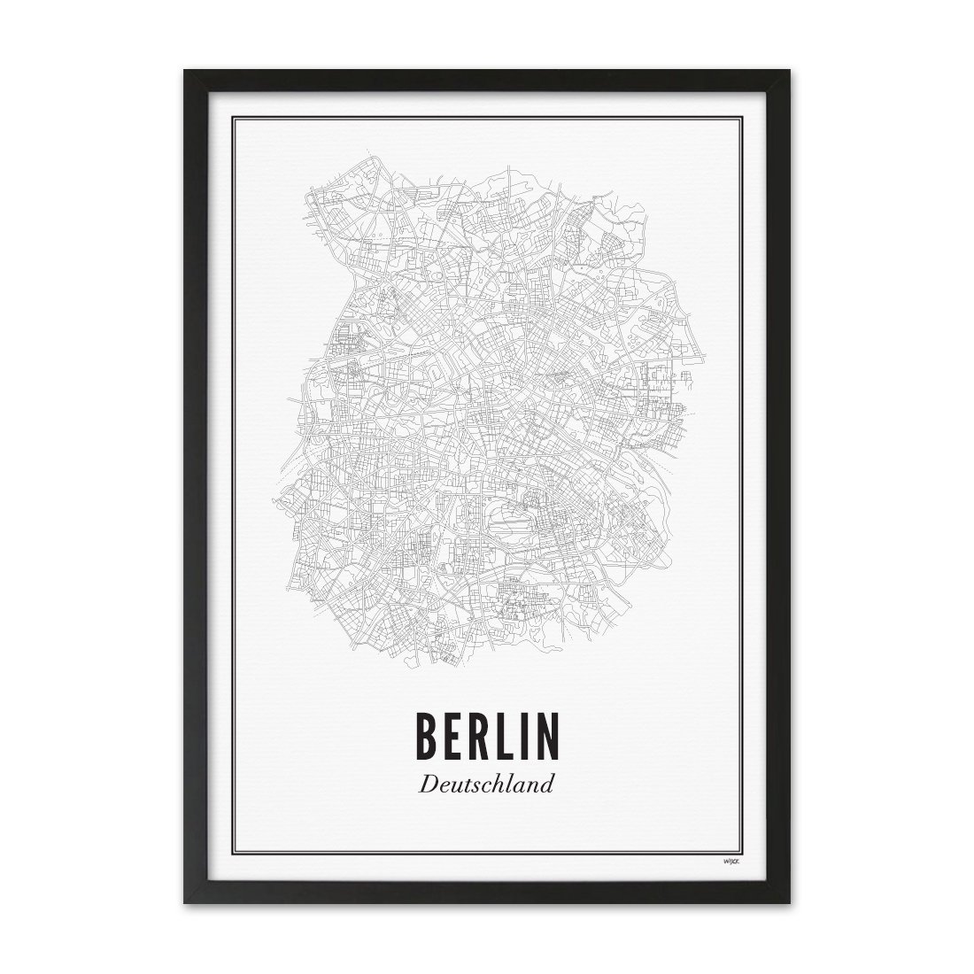 Poster of Berlin - Stadt | WIJCK.