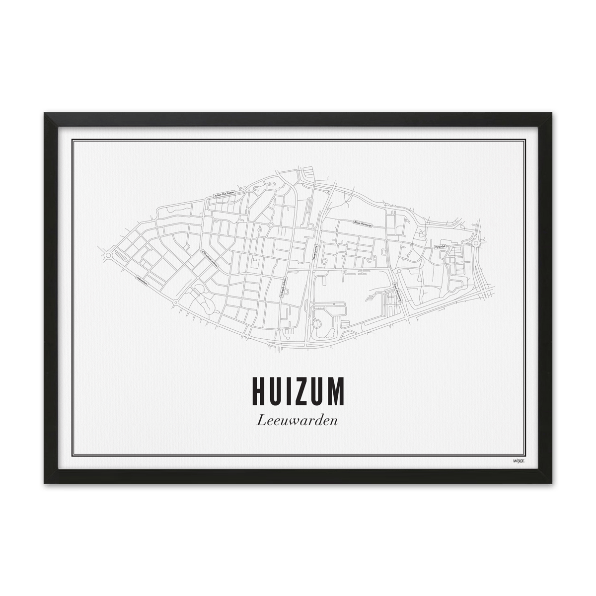 Affiches de Leeuwarden - Huizum | WIJCK.