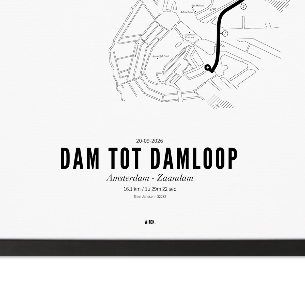 Poster von Dam tot Damloop 2026 | WIJCK.