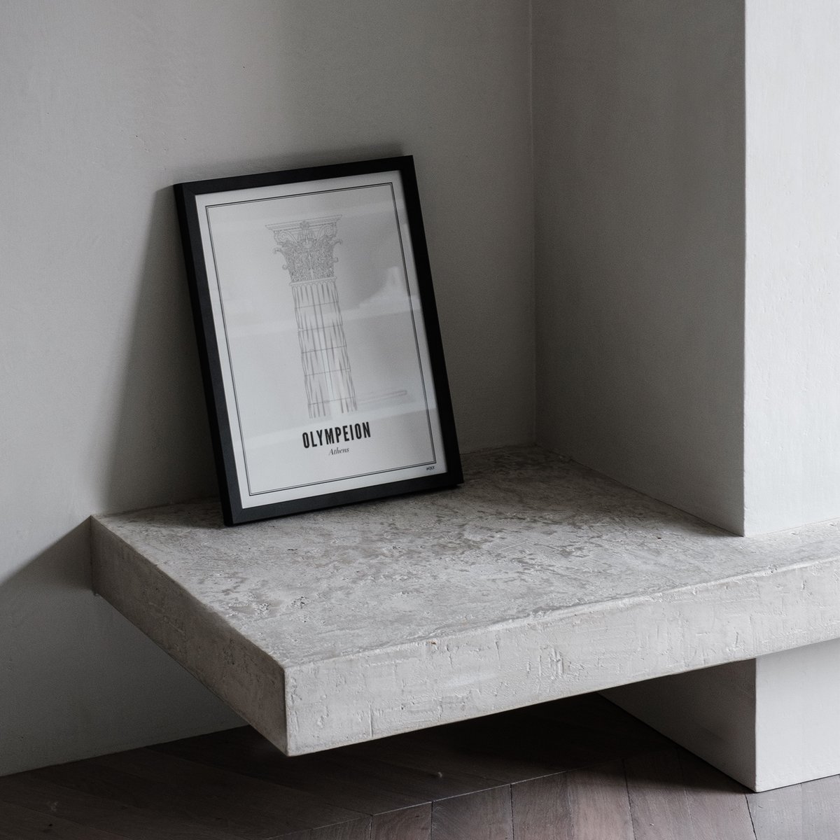 Poster von Athen - Olympeion | WIJCK.