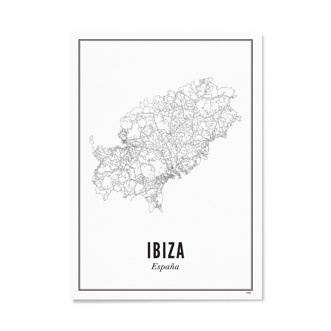 Poster of Ibiza | WIJCK.