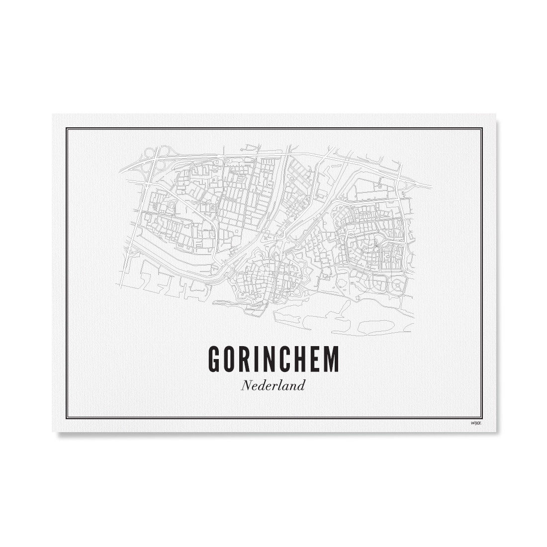 Poster van Gorinchem  | WIJCK. 